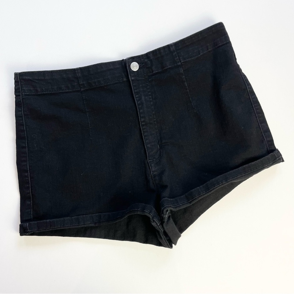 Wild Fable High Waist Black Denim Shorts Women’s 16 - Picture 6 of 9
